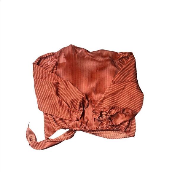 - J.O.A long sleeve crop top size small - Picture 14 of 14